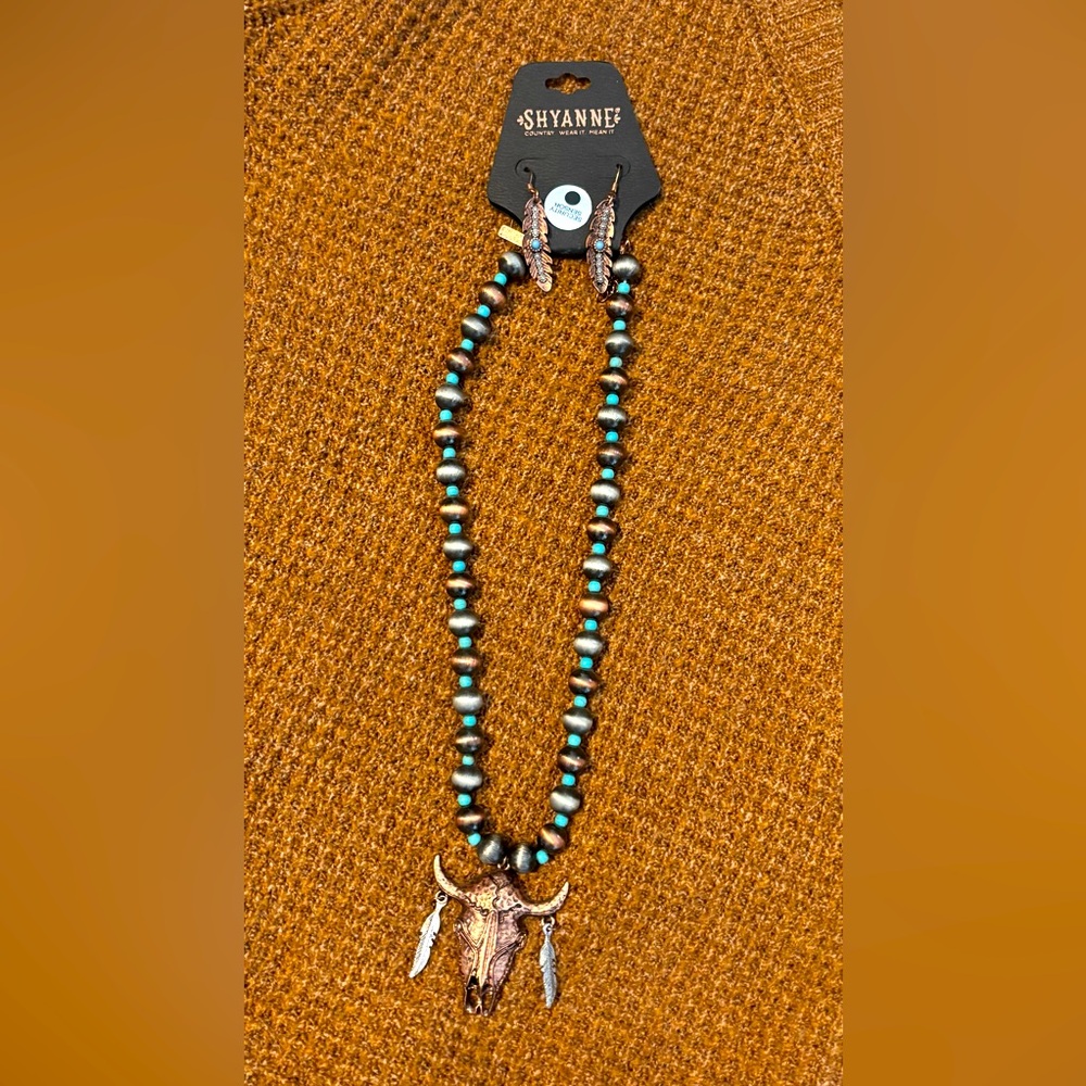 Brand New Shyanne Necklace/Earrings Set